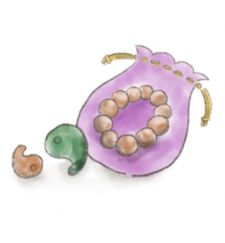 パワーストーン、数珠